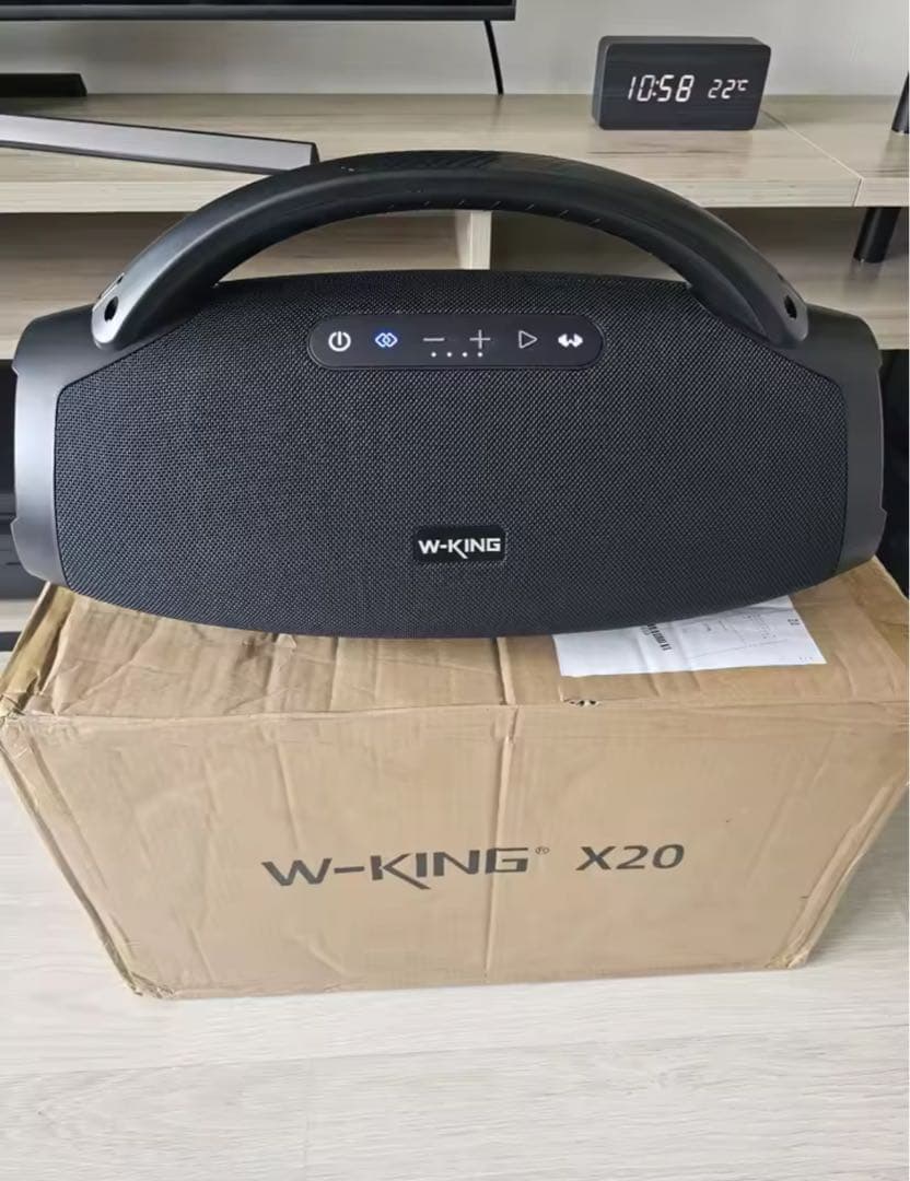 W-KING X20 Bluetoothスピーカー 大迫力200W 防水、防塵