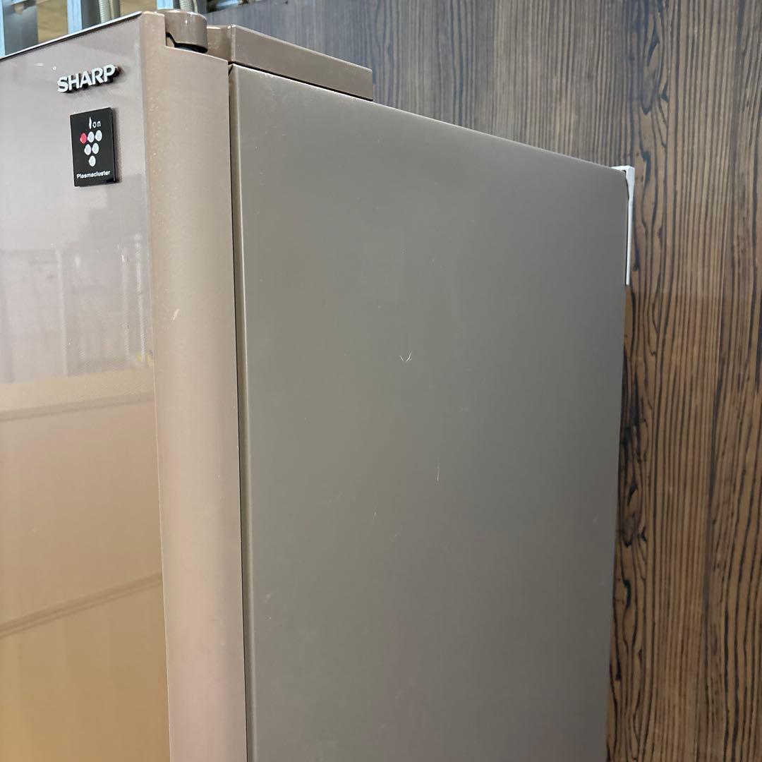 冷蔵庫 大容量 設置無料 6ドア シルバー