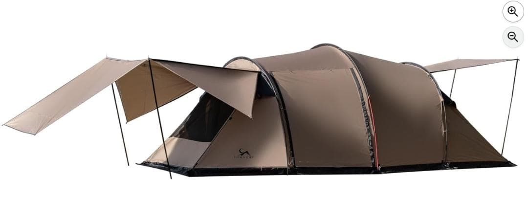 値下げ【美品】TOMOUNT トンネルテント ２ルームテント