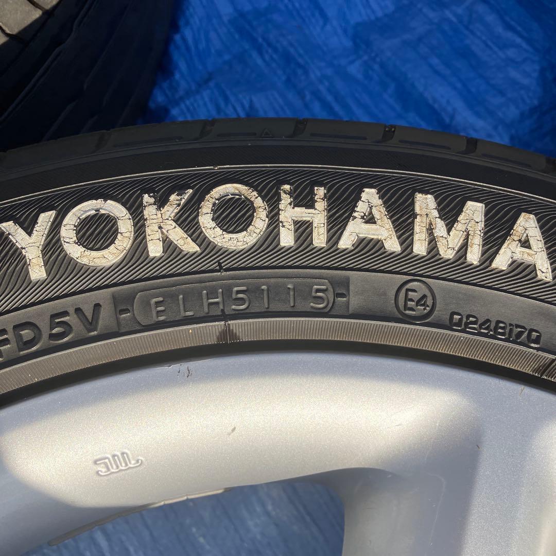 ニッサン　フェアレディZ33 純正18インチ タイヤ・ホイールセット