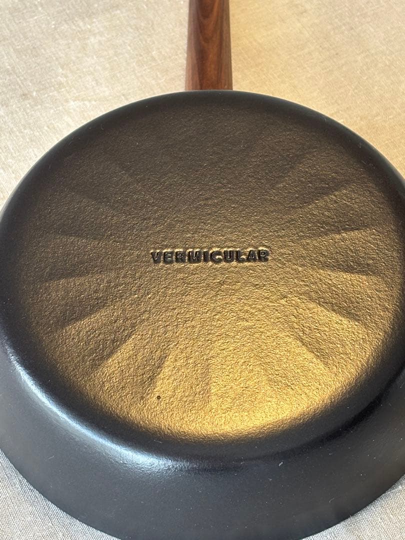 VECUULAR ブラック フライパン ガラス蓋付き