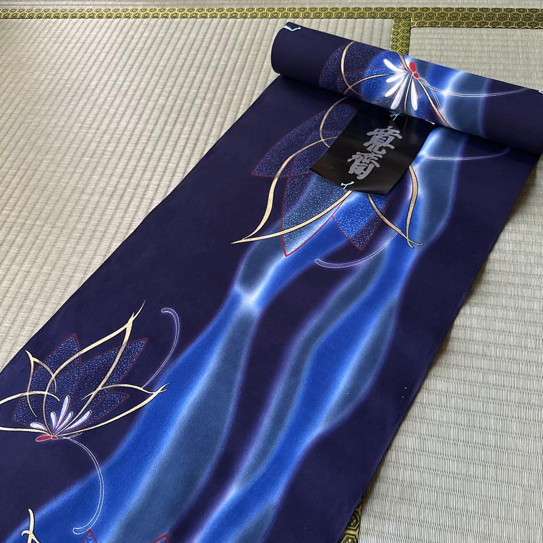 反物　浴衣地　ゆかた　寛斎【未仕立て】