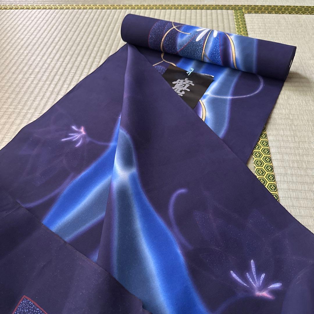 反物　浴衣地　ゆかた　寛斎【未仕立て】