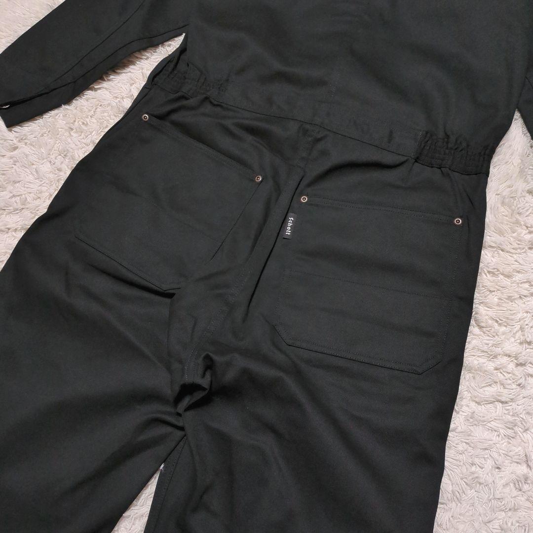 ほぼ未使用！SCHOTT ツナギ ジャンプスーツ オールインワン M 黒