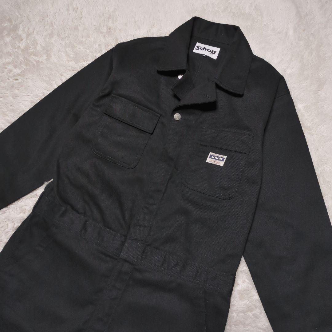ほぼ未使用！SCHOTT ツナギ ジャンプスーツ オールインワン M 黒