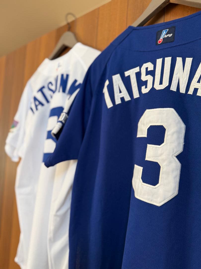 新品中日ドラゴンズ立浪和義ビジターレプリカユニフォームO-XO落合NPBワッペン