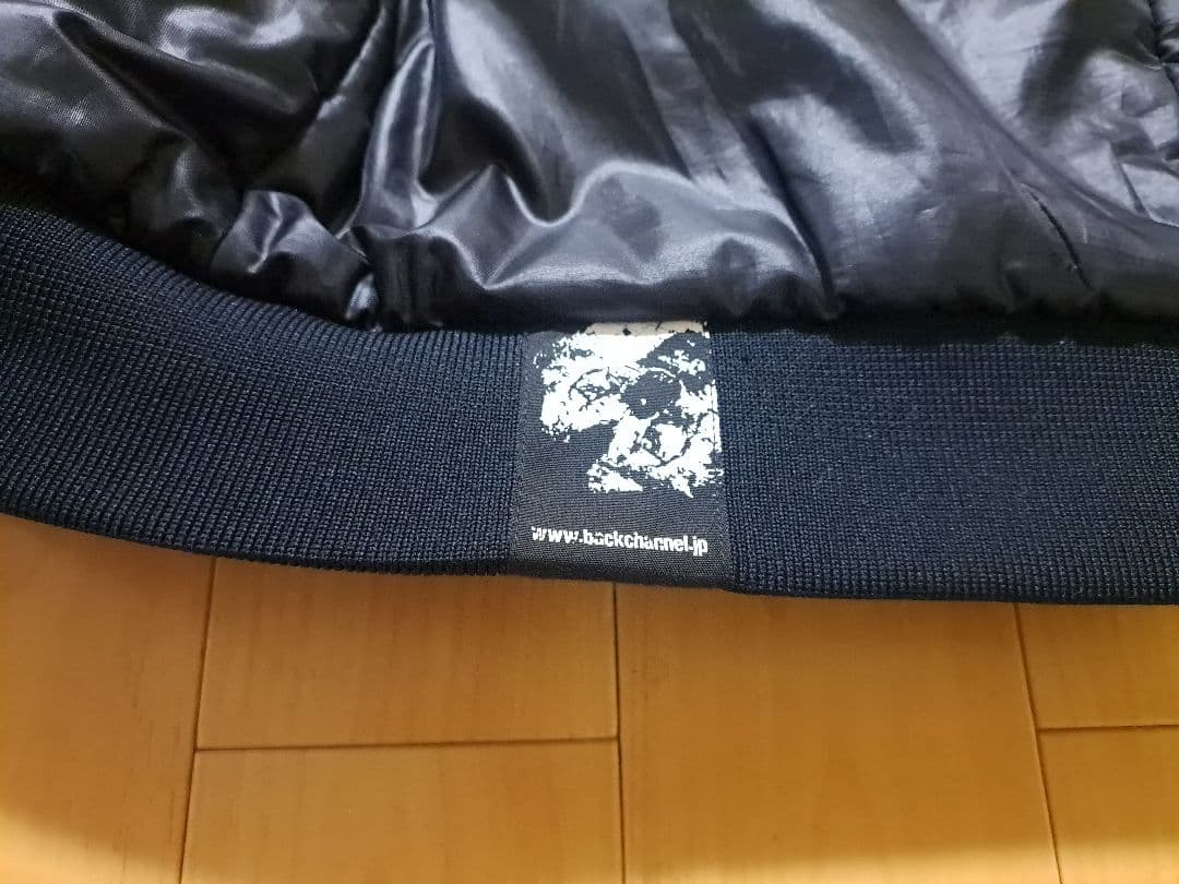 美品　Size:L　バックチャンネル　コーデュラ　ジャケット　ブラック×レッド