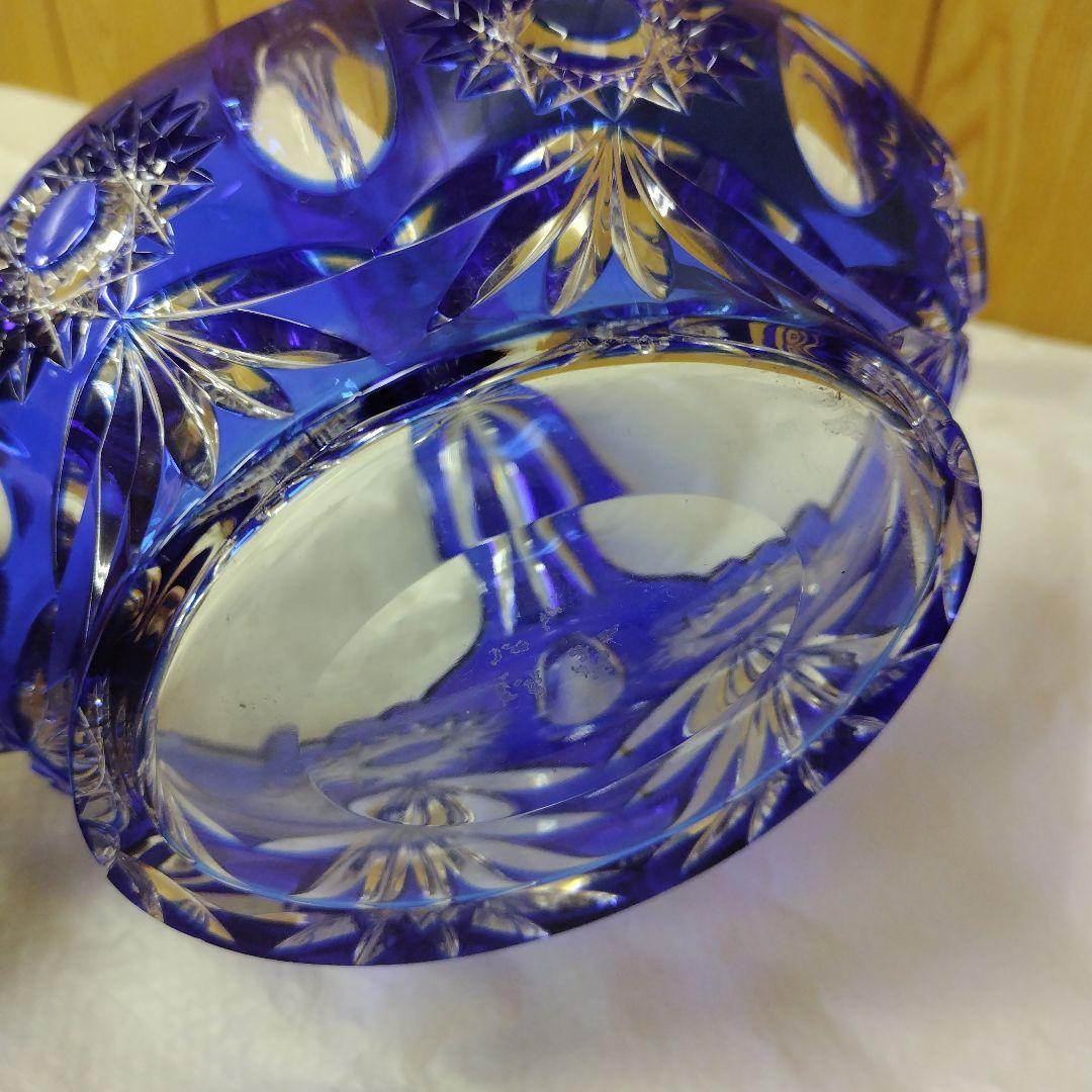 CAESAR　crystal　BOHEMIAN　crystalガラスバケット