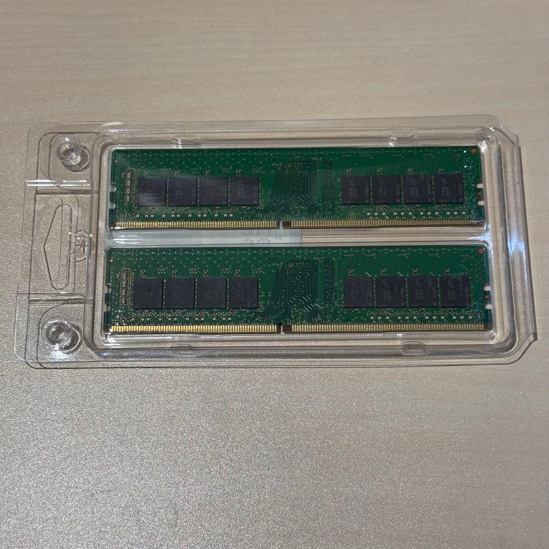 Crucial DDR4-3200 64GB KIT (32GBx2) テスト済
