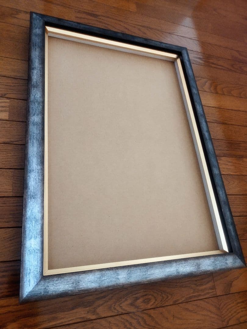 【美品】額縁 油彩額 М12（黄袋・差箱付）