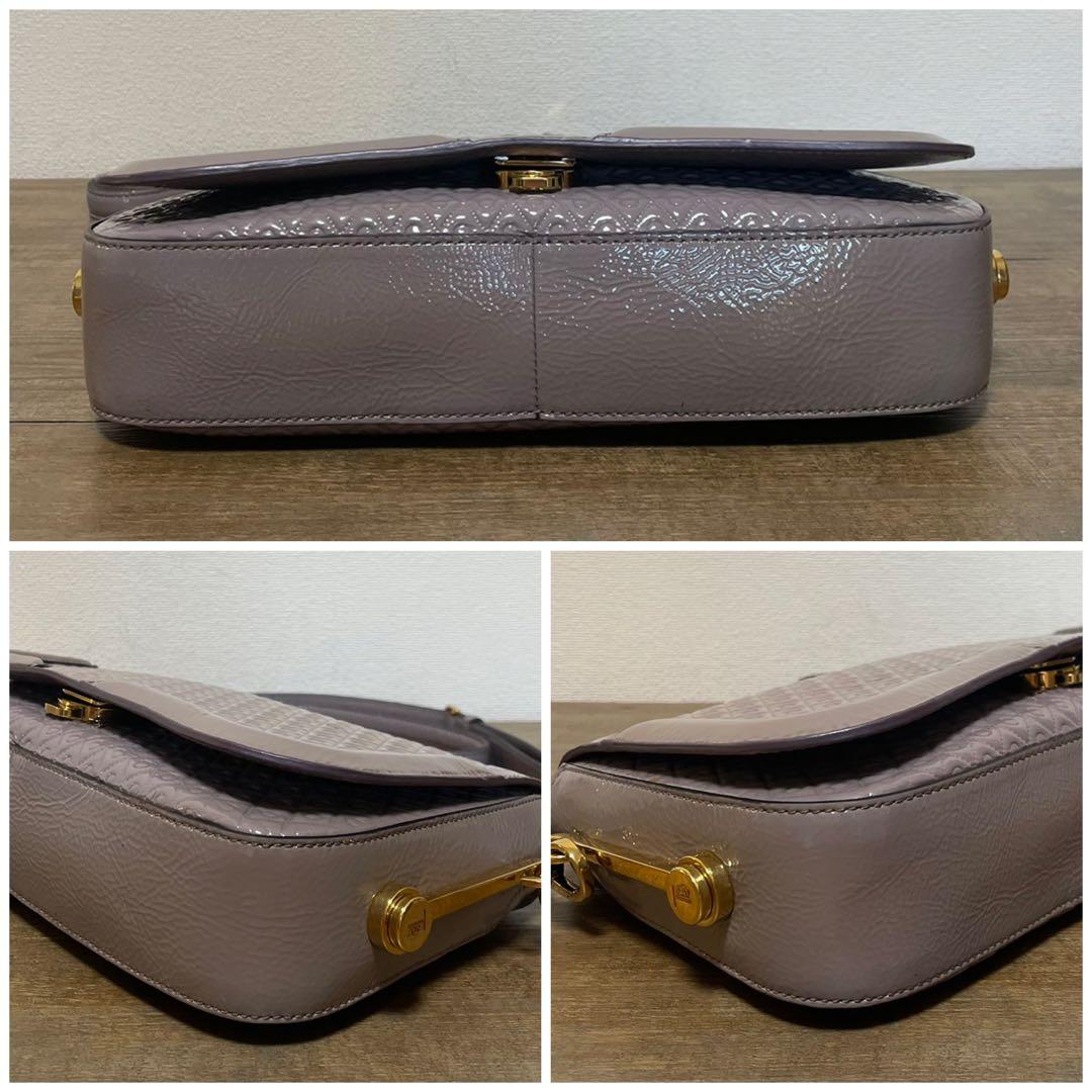 ■ TOD'S（トッズ） 良品 / レザー/ハンドバッグ/ グレー系