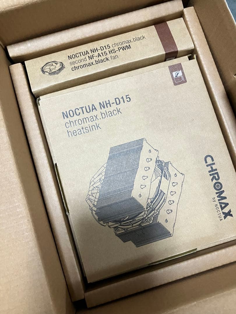 ノクチュア NH-D15 chromax.black　NH-D15-CH-BK