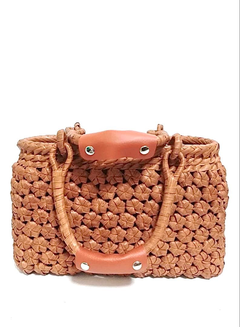 山葡萄バッグ和風花結び