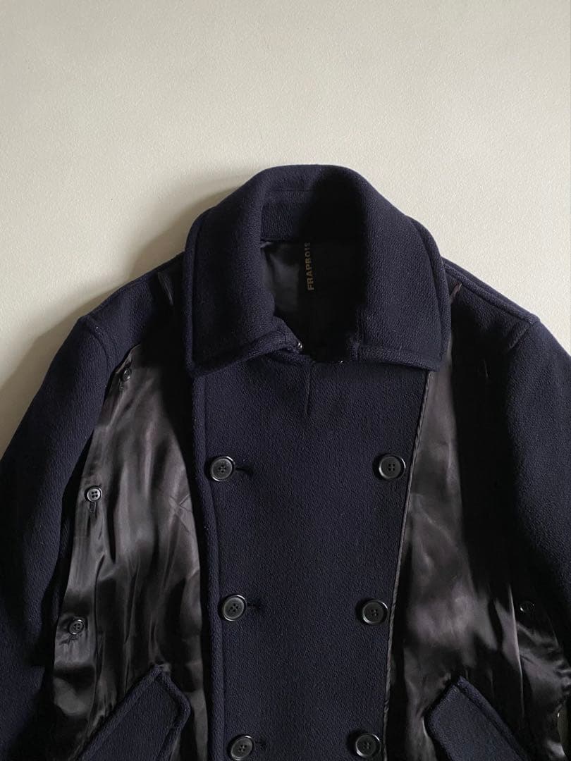 ジャケット・アウター 00s- FRAPBOIS inside out lining pea coat
