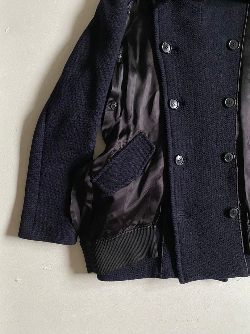 ジャケット・アウター 00s- FRAPBOIS inside out lining pea coat