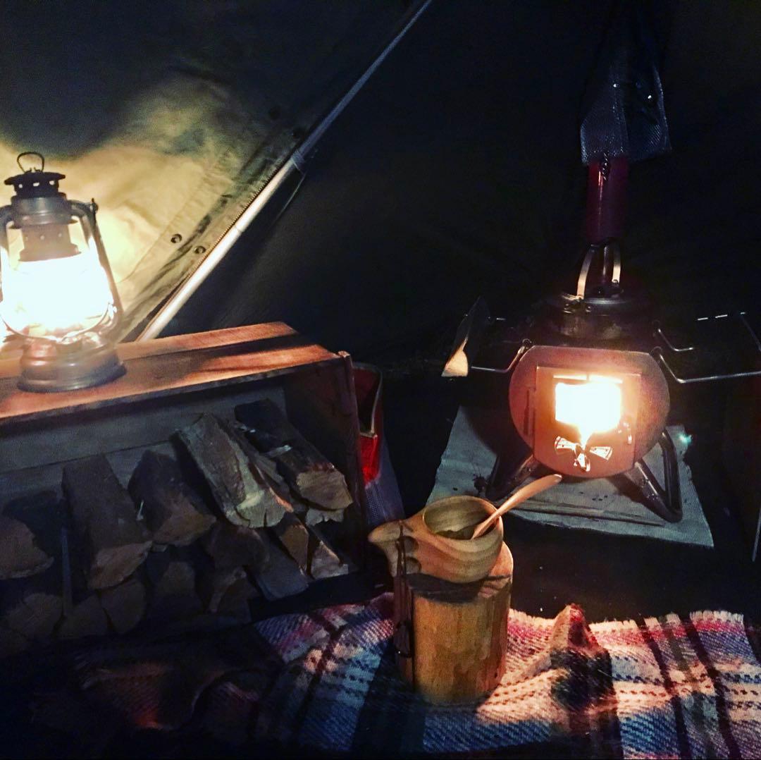 取説付《usパップテント仕様》二股フレーム＋棟ポール　らくらく設営快適空間⭐︎