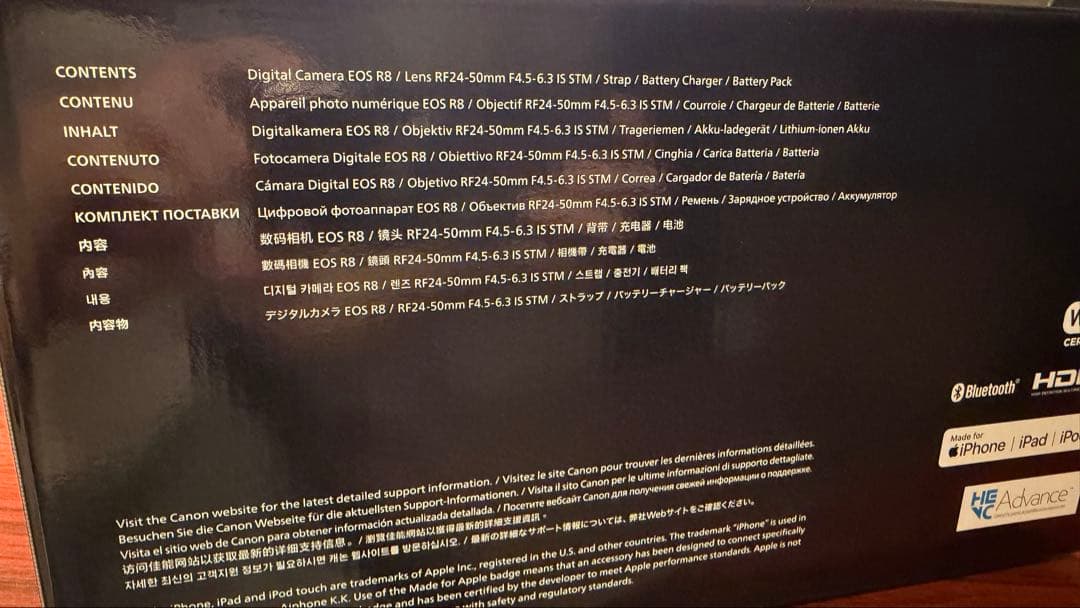 デジタルカメラ Canon EOS R8 RF 24-50mm F4.5-6.3 IS STM