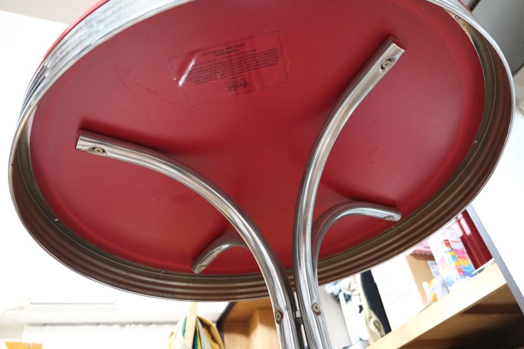 【引取り可能】Coca-Cola 円形テーブル