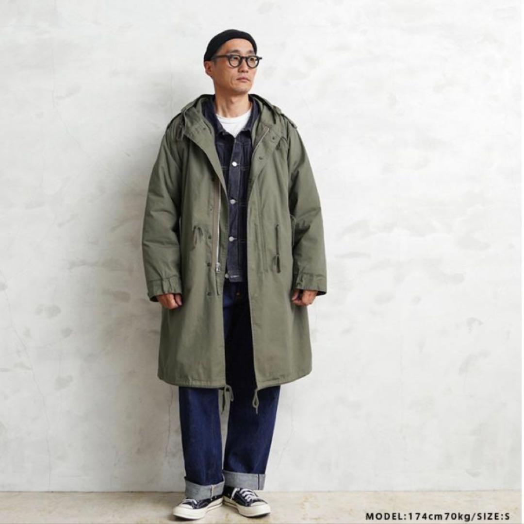 【だいあん】HOUSTONヒューストン米軍 M-51パーカモッズコート