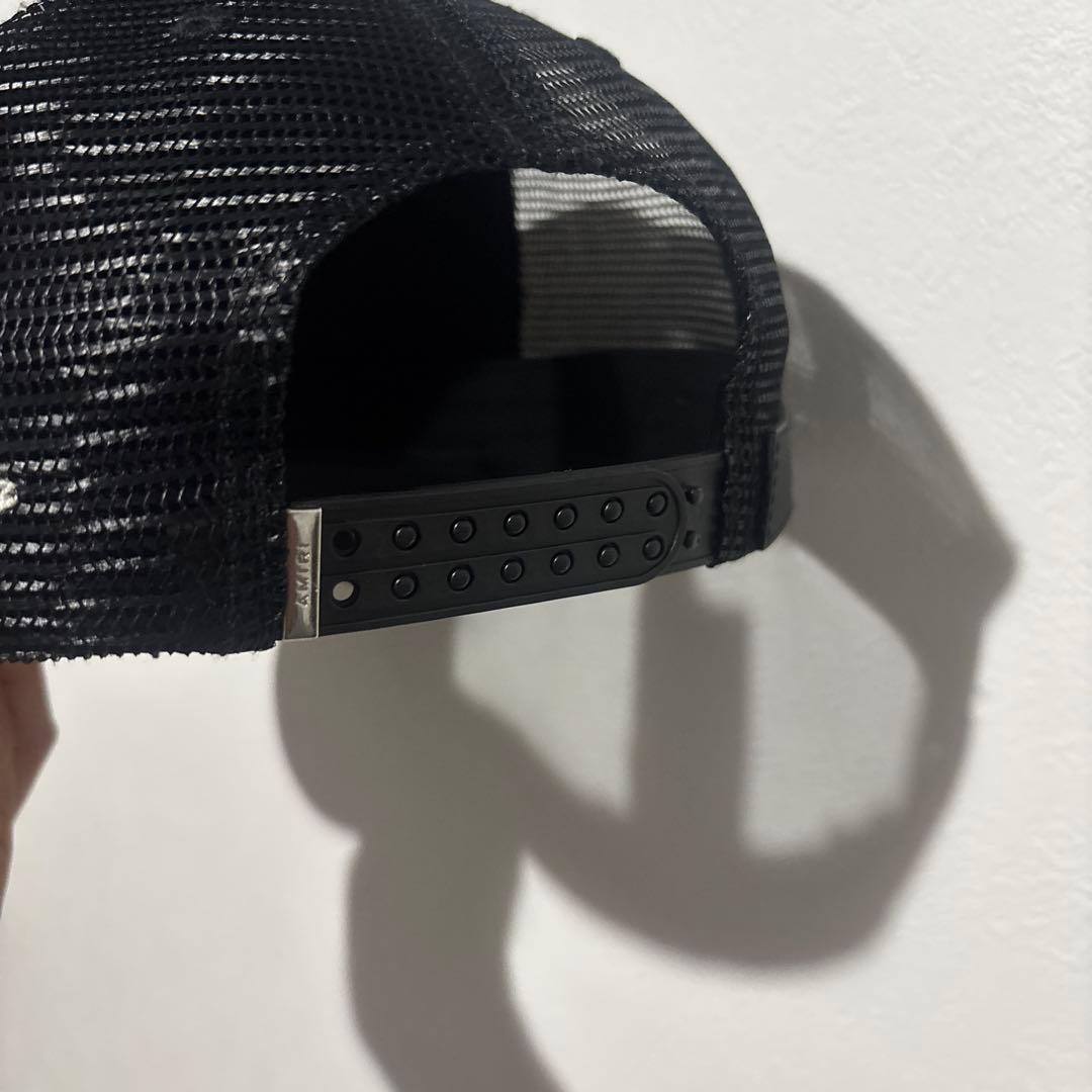 帽子 25FW AMIRI MA CREST TRUCKER HAT / BLK