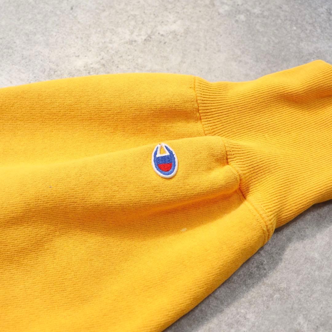 スペシャル 80sトリコタグ チャンピオン リバースウィーブ イエロー IOWA