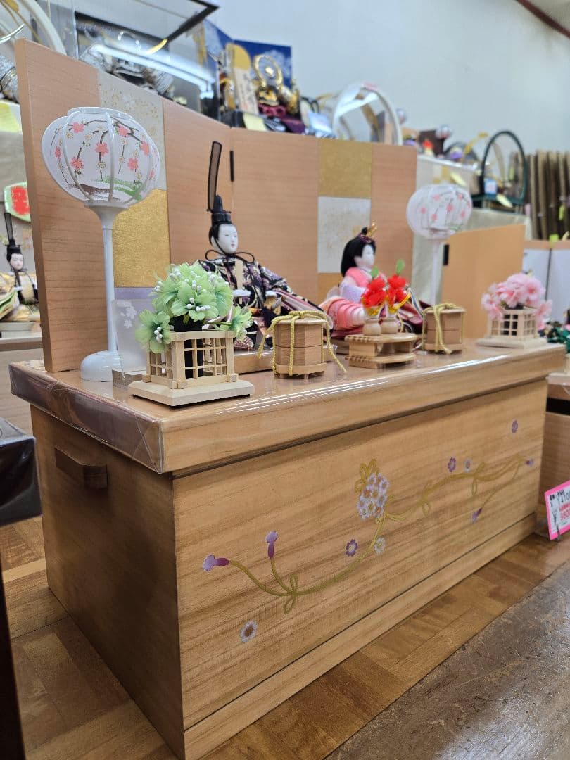 【展示品限り】雛人形 収納飾り　※閉店セール　26