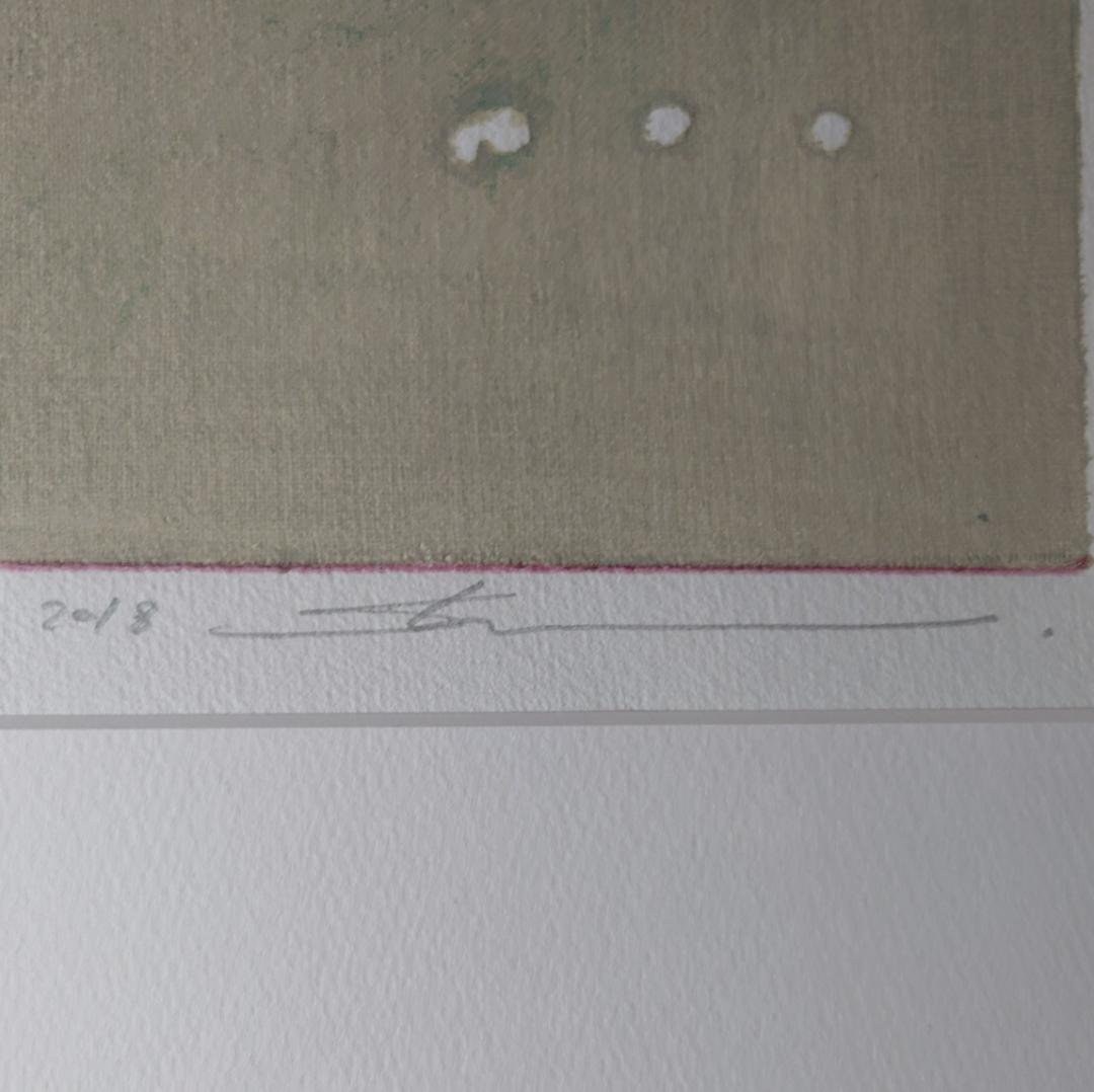 黒木周「Rounded Bottom-36」クロスグラフ IDEE取扱版画家