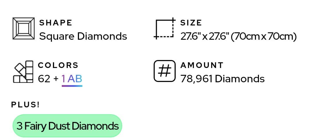 ダイヤモンドアートクラブ　Dreaming with Wolves