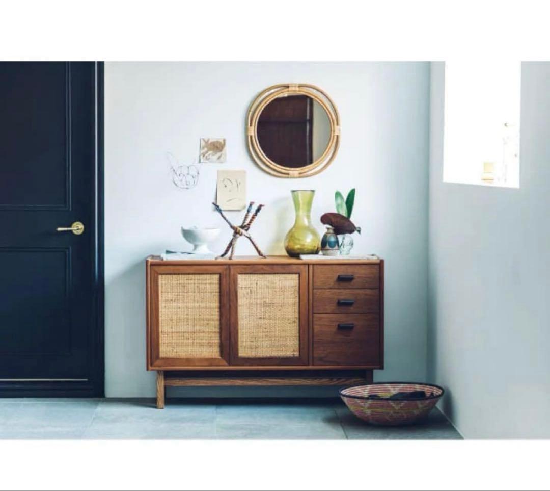 unico ラタン チェスト