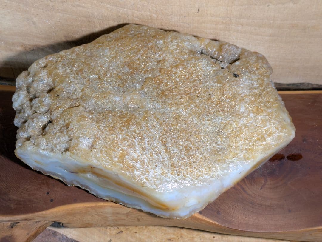 国産鉱物　花石瑪瑙No.5　大きなサイズ！