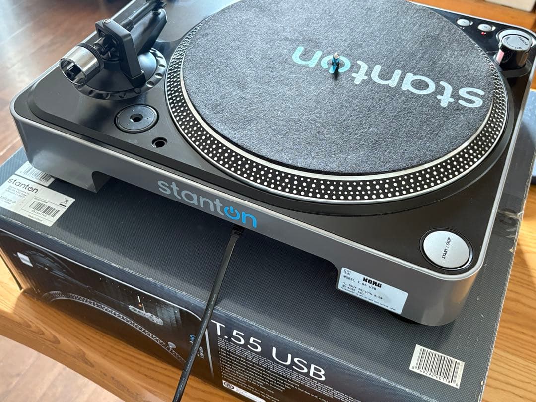 Stanton T.55 USB ターンテーブル　DJ機器　レコードプレイヤー