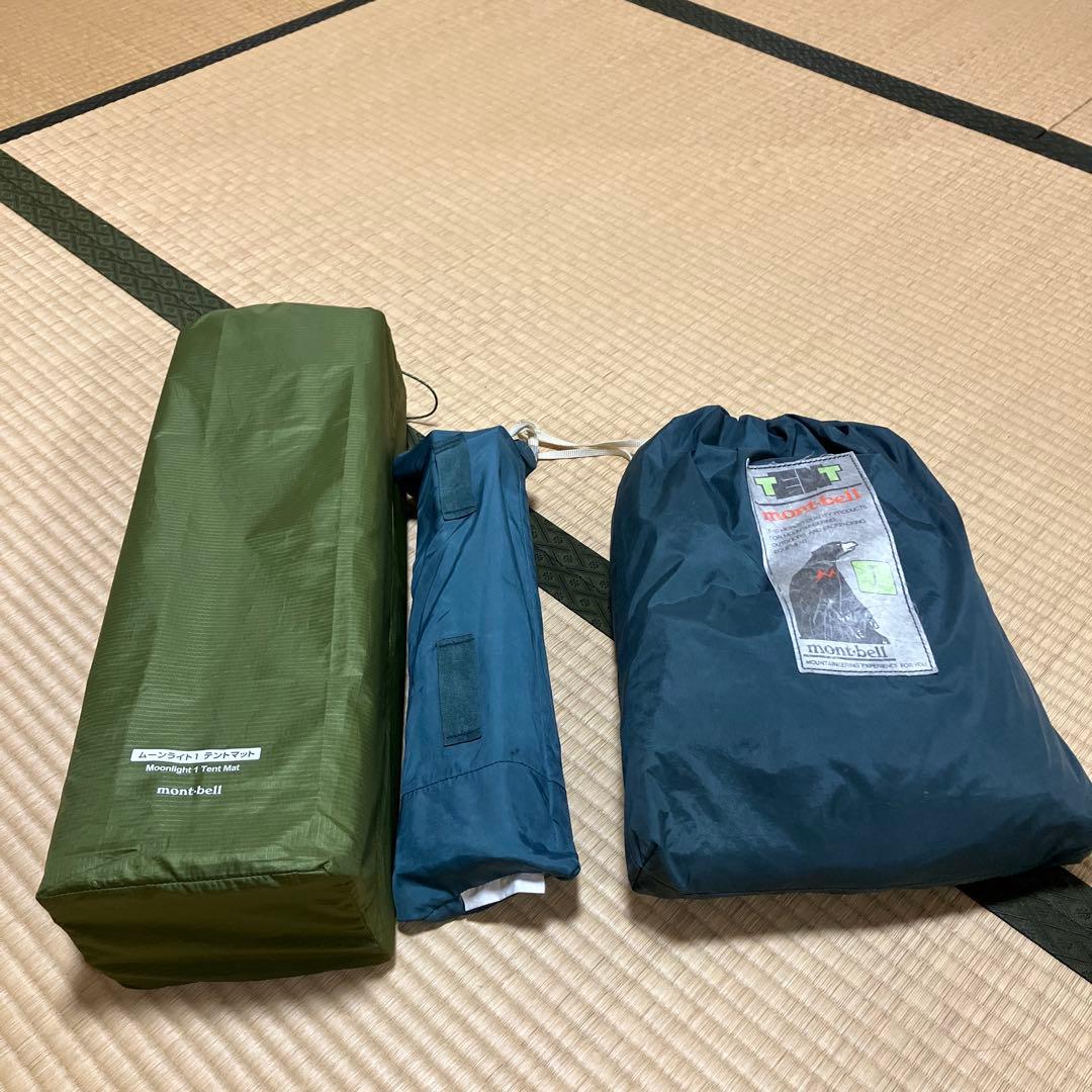 ★最終価格★mont-bell ムーンライト1型（旧型）テントマット付