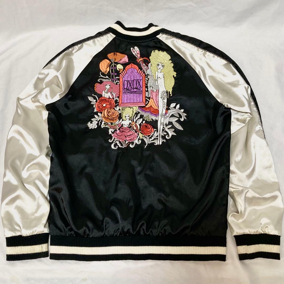 QXQX リバーシブル スカジャン L 宇野亞喜良 宇野亜喜良 Aquirax