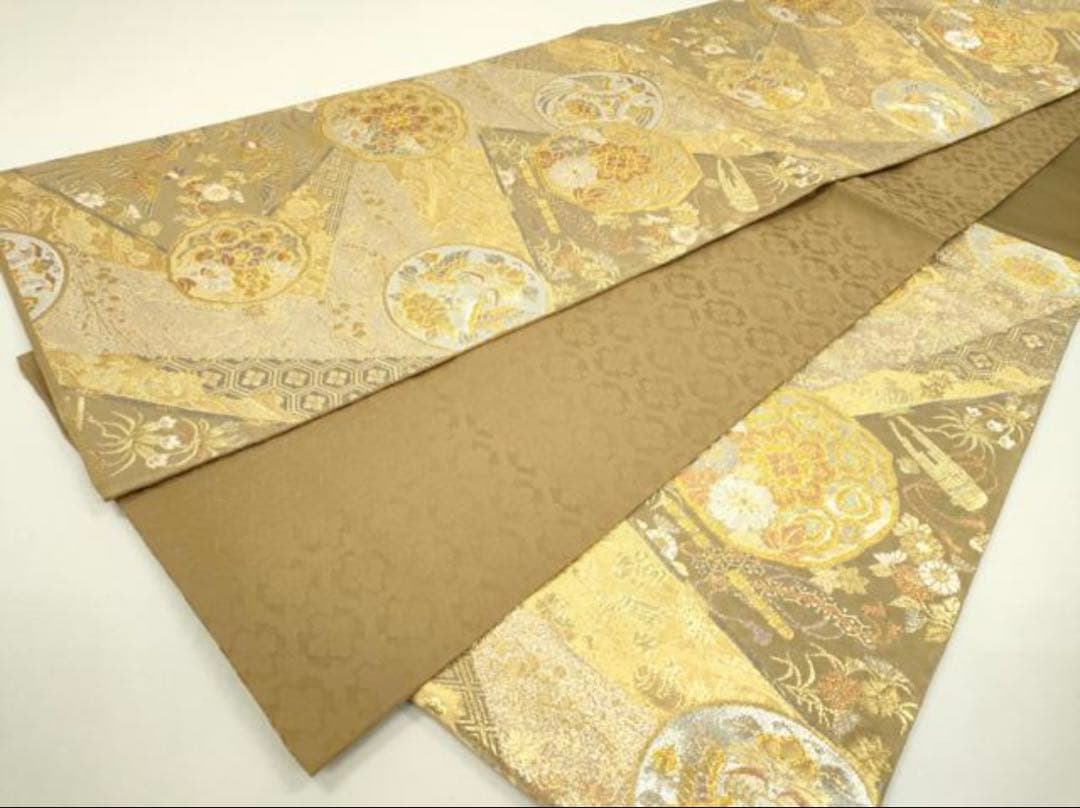 正絹豪華黒留袖6点フルセット　留袖　 袋帯　長襦袢　帯締め　帯揚げ　末広