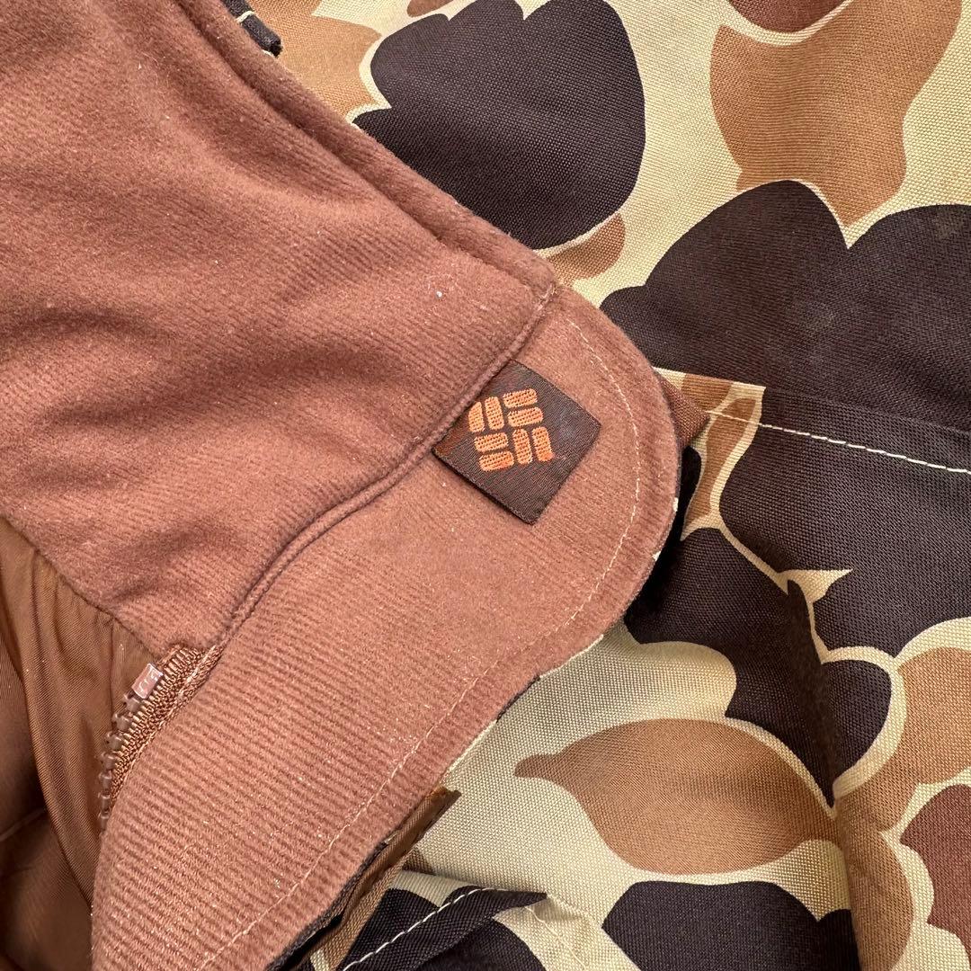 90s Columbia コロンビア ナイロンジャケット ダックハンターカモ L