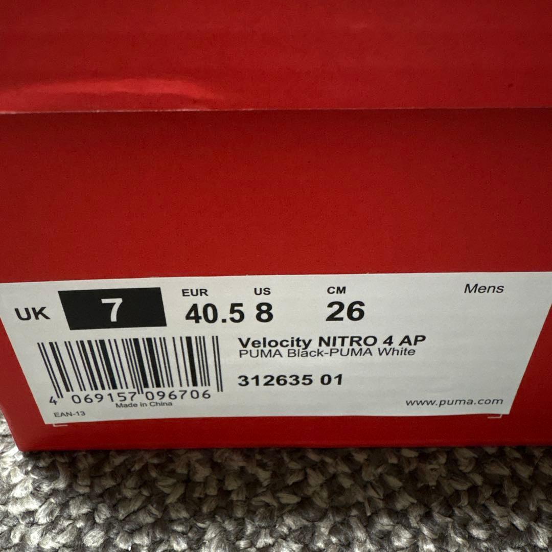 【新品未使用】PUMA プーマ ヴェロシティニトロ4 26.0cm