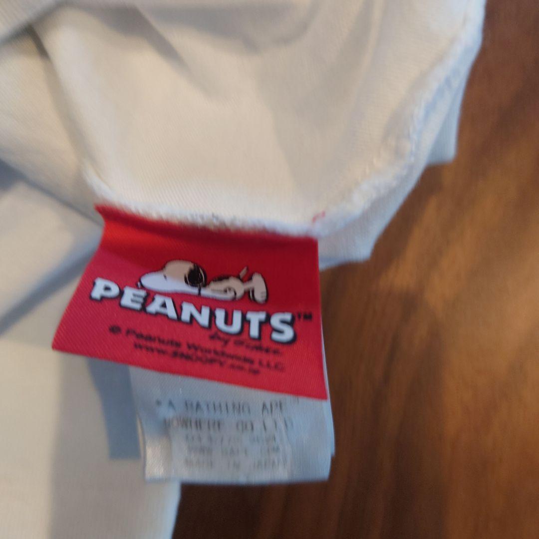 アベイシングエイプ✕SNOOPYコラボTシャツ100