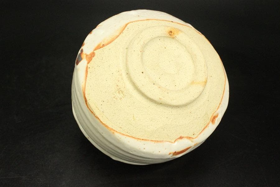 茶道具 志野茶碗 菊 泉窯 在銘 源 共箱(メ1804)