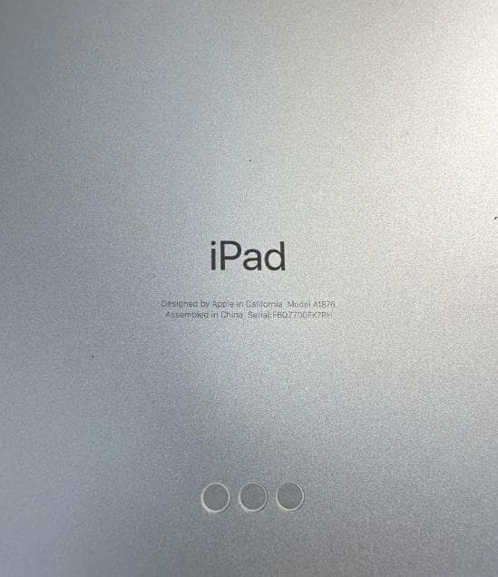 Apple iPad Pro 12.9 第3世代 Wi-Fi 256GB 本体