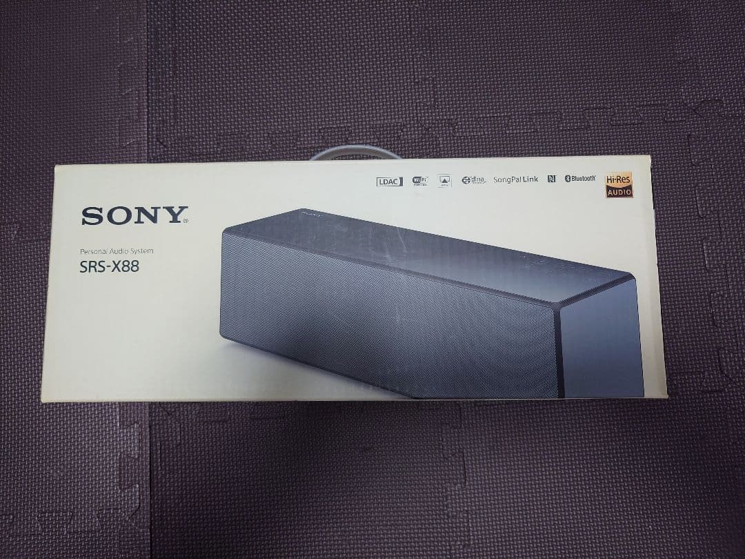 希少SONY ワイヤレススピーカー SRS-X88 ブラック