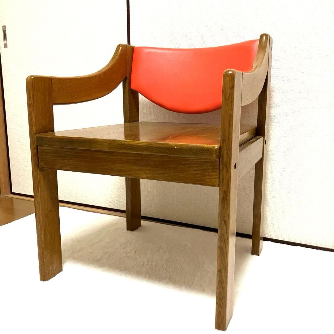 KOSUGAコスガ・希少無垢材使用北欧風ヴィンテージアームチェア