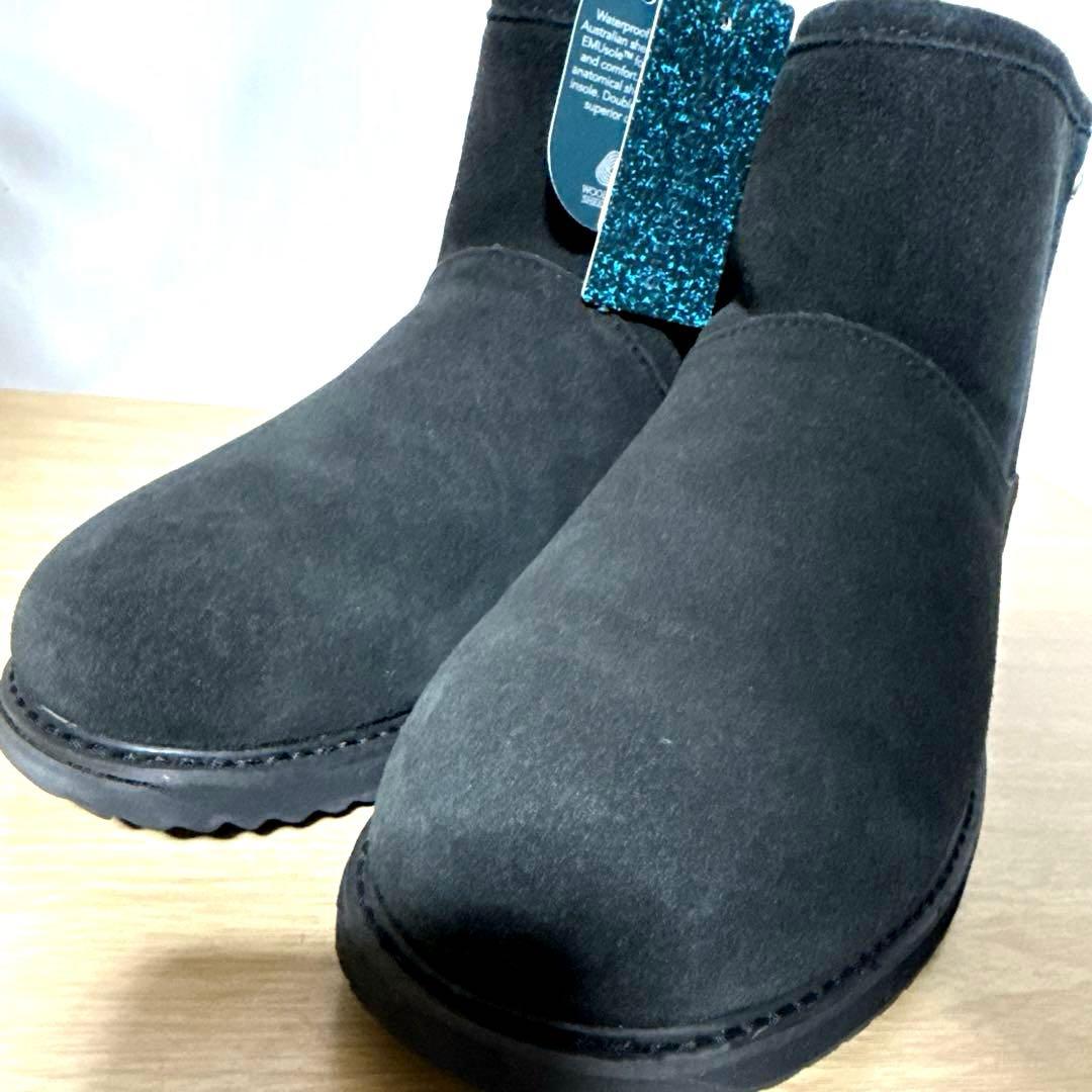 【未使用】EMU Australiaエミュパターソン クラシック ミニ防水ブーツ