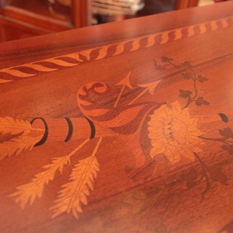 イタリア製コンソール 幅90cm サイドテーブル インテリア 107-838