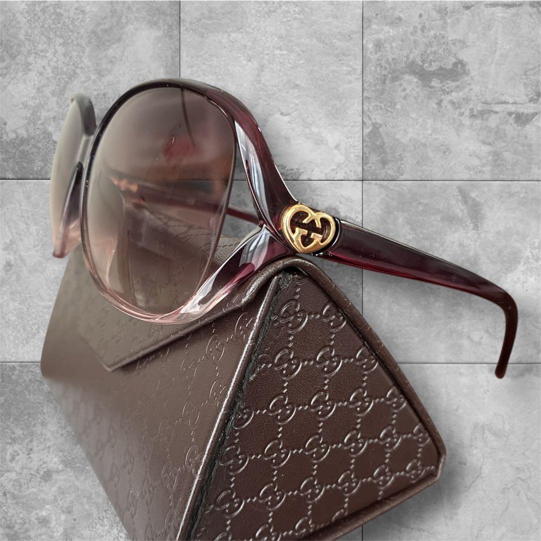 グッチ GUCCI サングラス ラブリーハートモチーフ インターロッキング GG