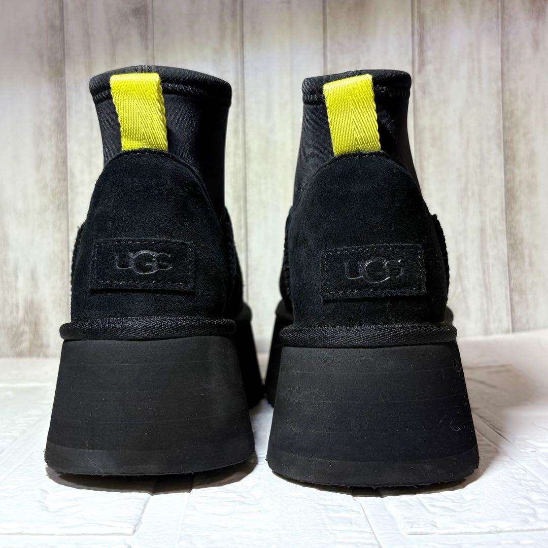 【美品】UGG ✿厚底　ミニディッパー　プラットフォーム　ムートンブーツ　23