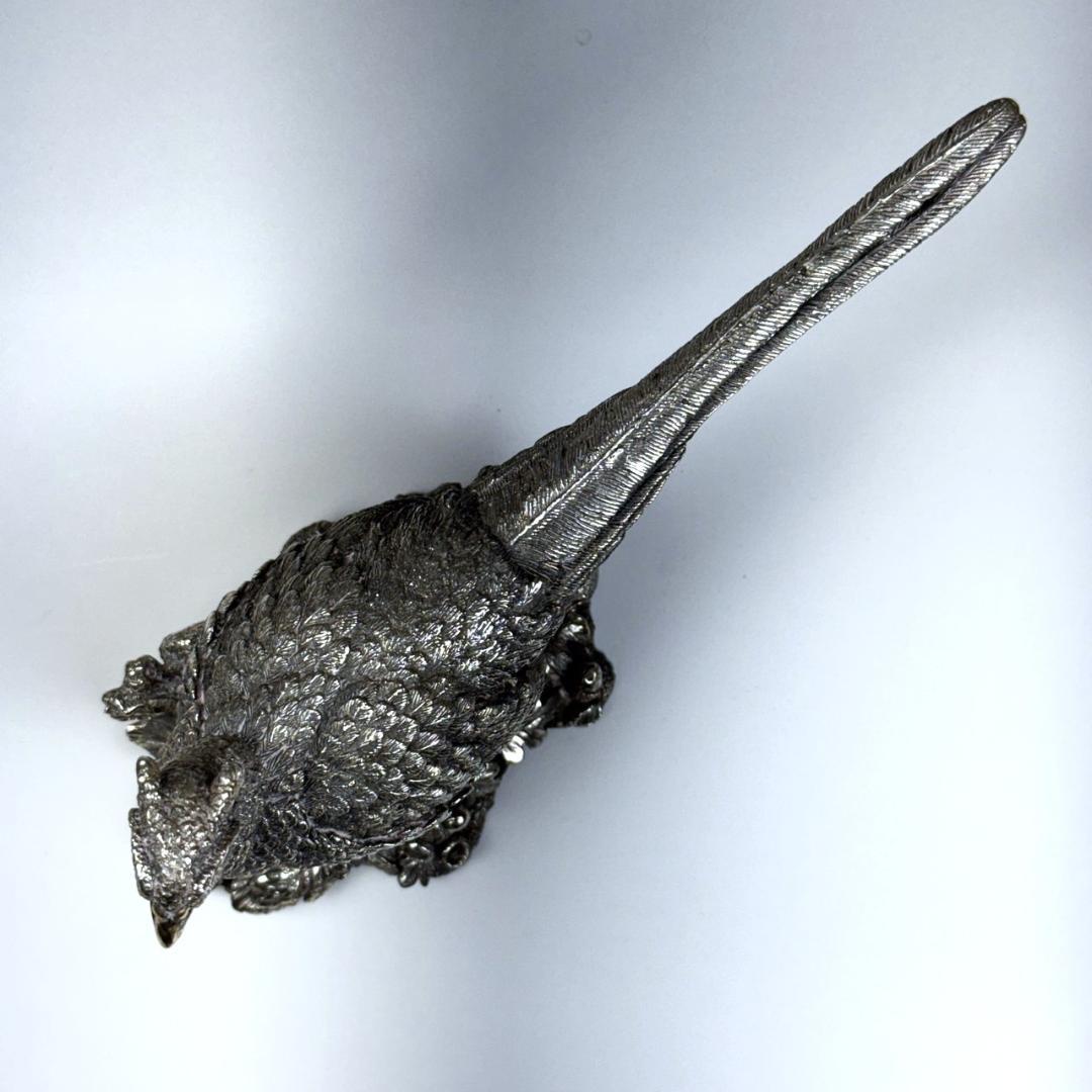 カントリーアーティスト スターリングシルバー 雉 キジ 436g 英国 純銀張り