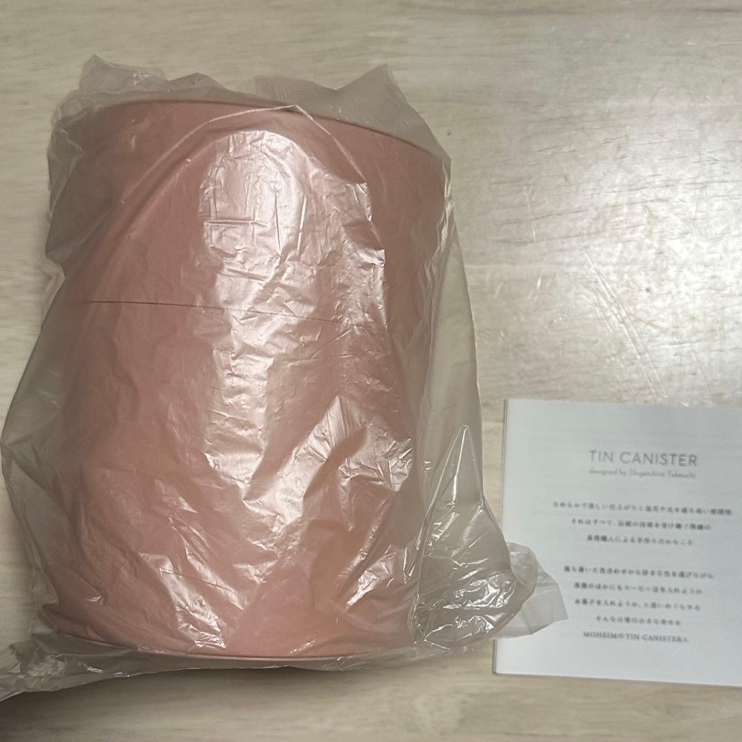 【新品&美品】MOHEIM Tin Canister 3個セット おまけ茶匙付き