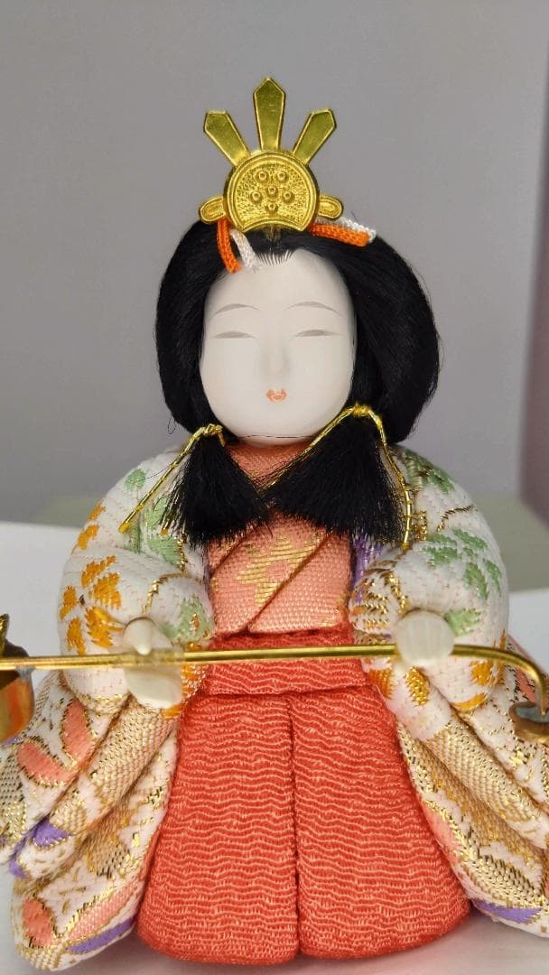一秀 安土雛 五人飾り ケース入り 16号