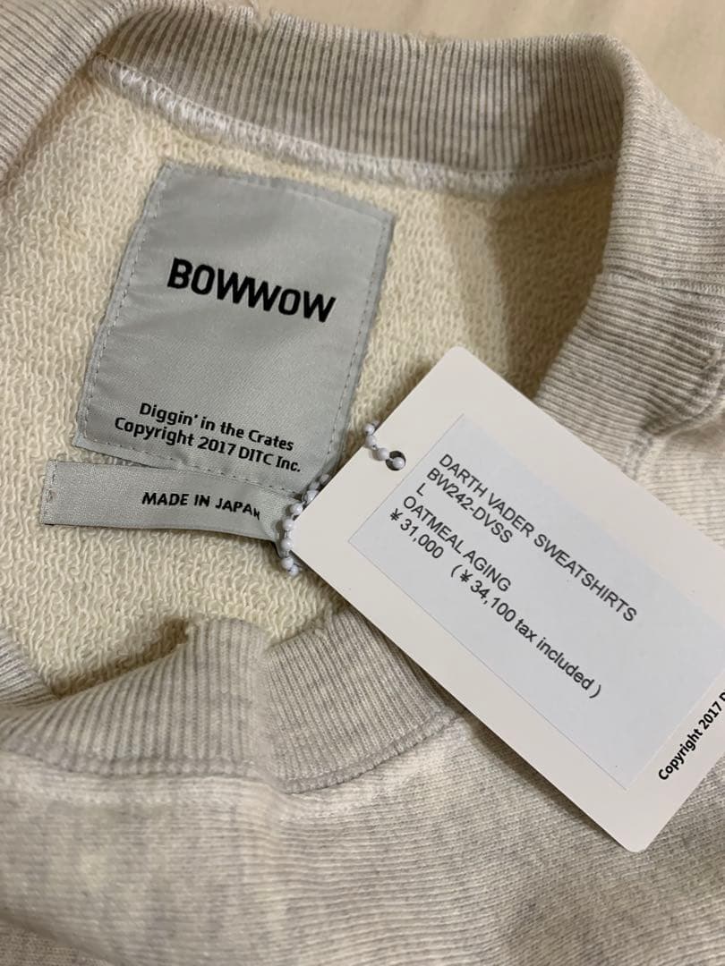 き*ん様 新品未使用 BOWWOW ダースベーダー スウェットシャツ