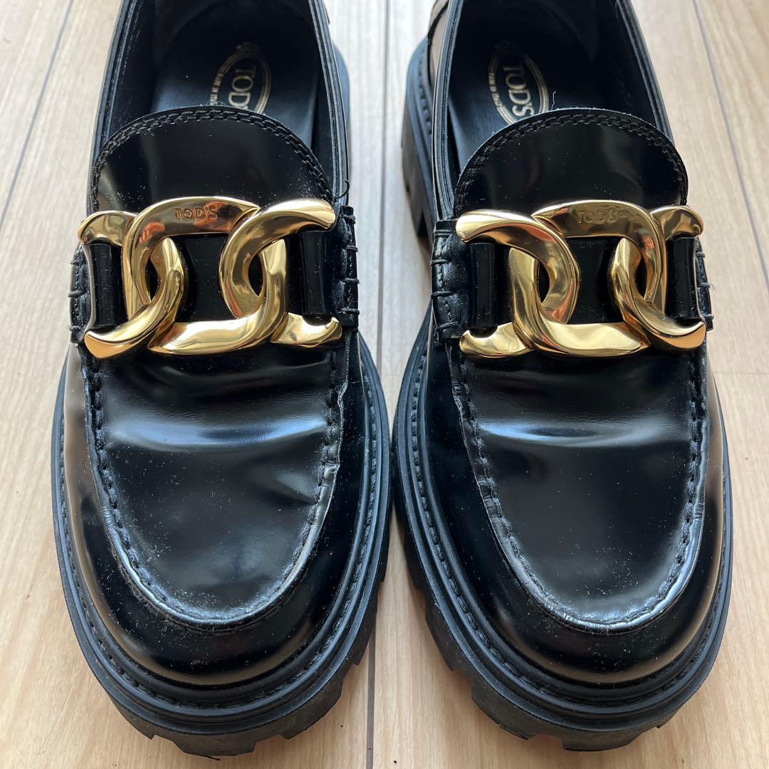Tod’s トッズ　ケイト　厚底ローファー